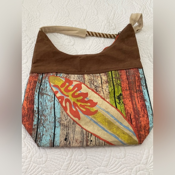 Sun'N'Sand - Medium Scoop Tote - Surf's Up Bag Purse - Picture 10 of 13